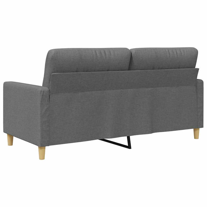 Canapea cu 2 locuri, gri închis, 140 cm, material textil - WALTI WALTI