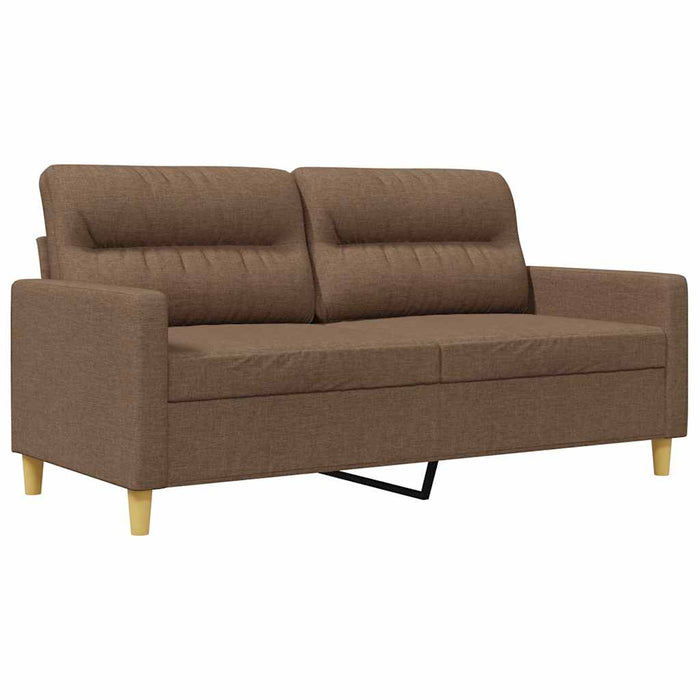 Canapea cu 2 locuri, maro, 140 cm, material textil - WALTI WALTI