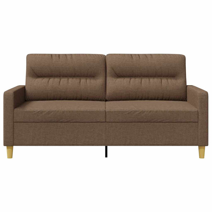 Canapea cu 2 locuri, maro, 140 cm, material textil - WALTI WALTI