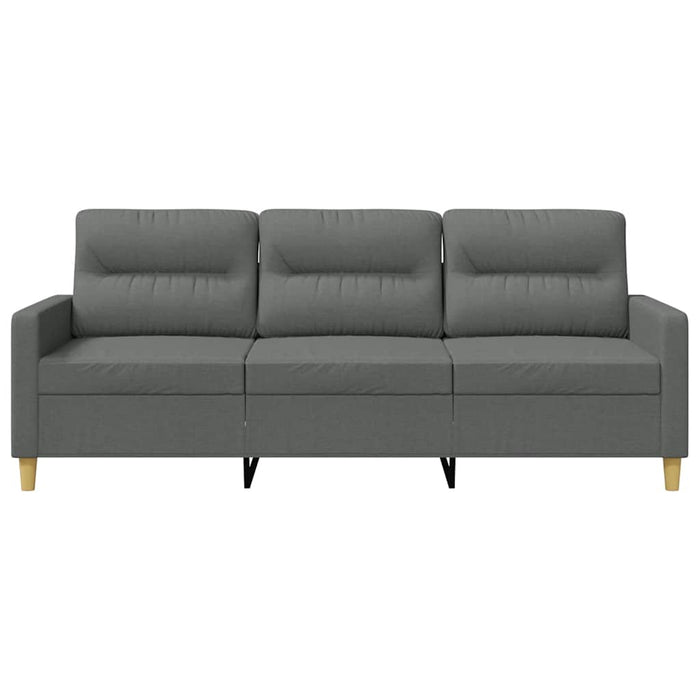 Canapea cu 3 locuri, gri închis, 180 cm, material textil - WALTI WALTI