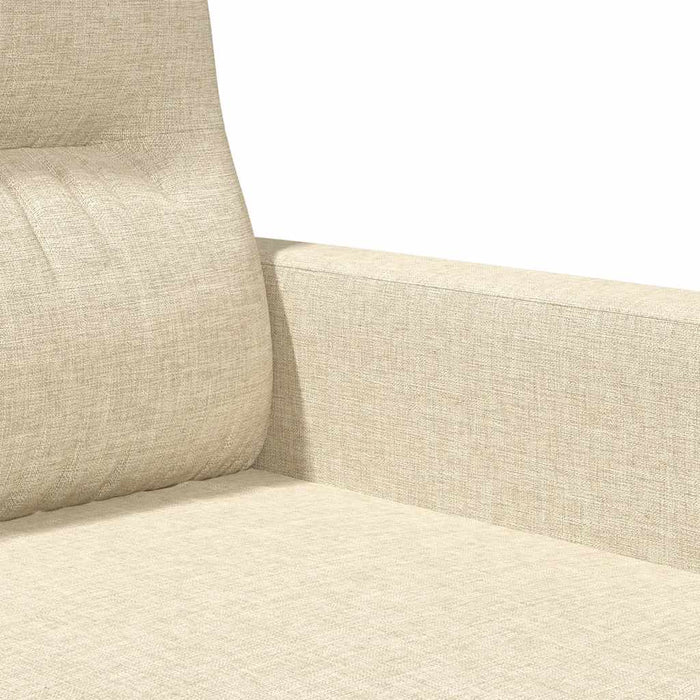 Canapea cu 3 locuri, crem, 180 cm, material textil - WALTI WALTI