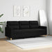 Canapea cu 3 locuri, negru, 180 cm, material textil - WALTI WALTI