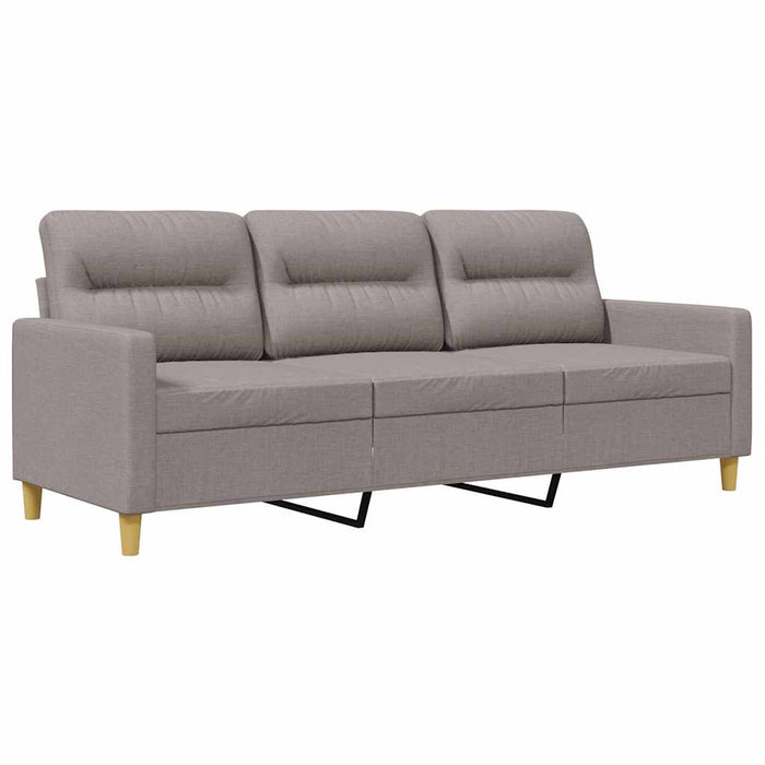 Canapea cu 3 locuri, taupe, 180 cm, material textil - WALTI WALTI