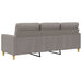 Canapea cu 3 locuri, taupe, 180 cm, material textil - WALTI WALTI