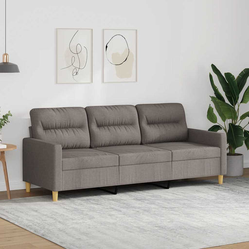 Canapea cu 3 locuri, taupe, 180 cm, material textil - WALTI WALTI