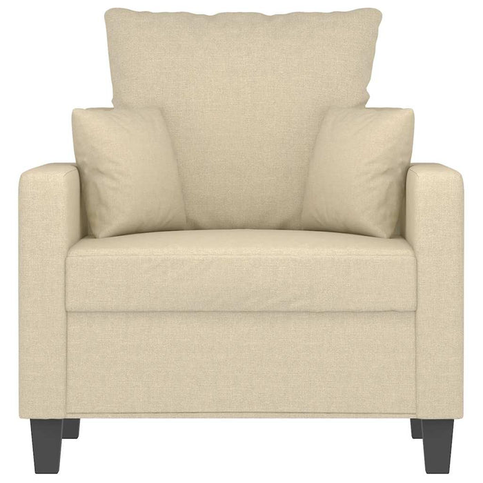 Fotoliu canapea, crem, 60 cm, material textil - WALTI WALTI