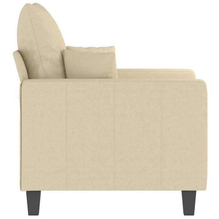 Fotoliu canapea, crem, 60 cm, material textil - WALTI WALTI