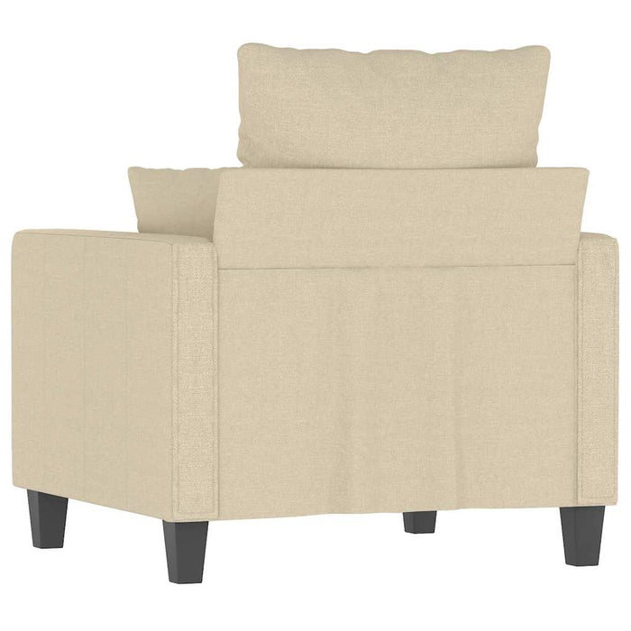 Fotoliu canapea, crem, 60 cm, material textil - WALTI WALTI