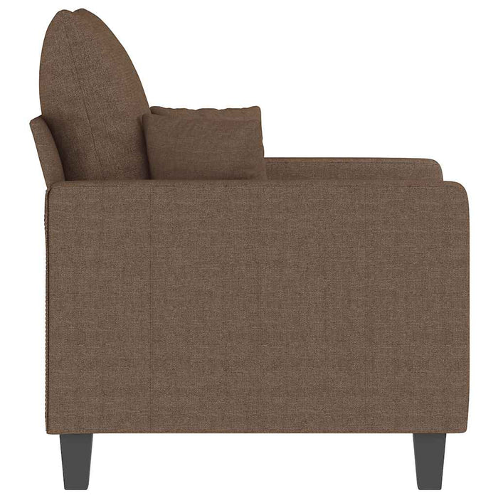 Fotoliu canapea, maro, 60 cm, material textil - WALTI WALTI
