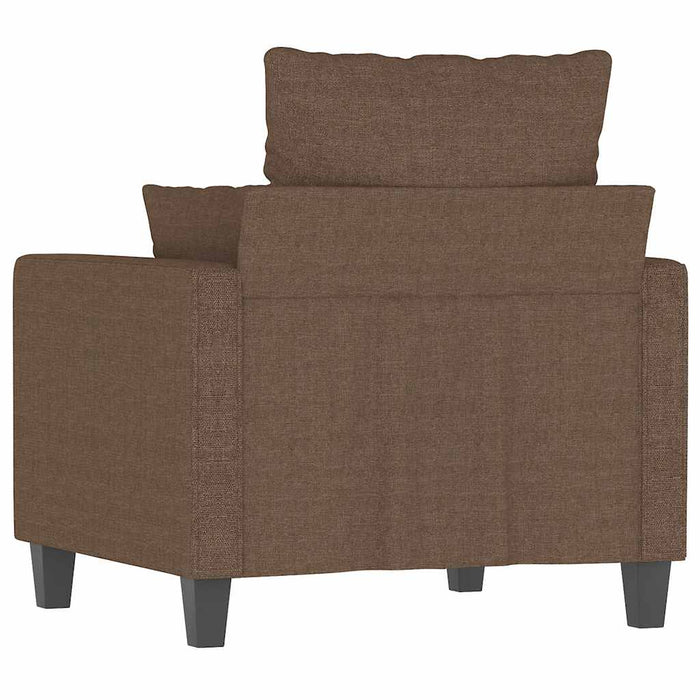 Fotoliu canapea, maro, 60 cm, material textil - WALTI WALTI
