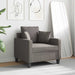 Fotoliu canapea, gri taupe, 60 cm, material textil - WALTI WALTI