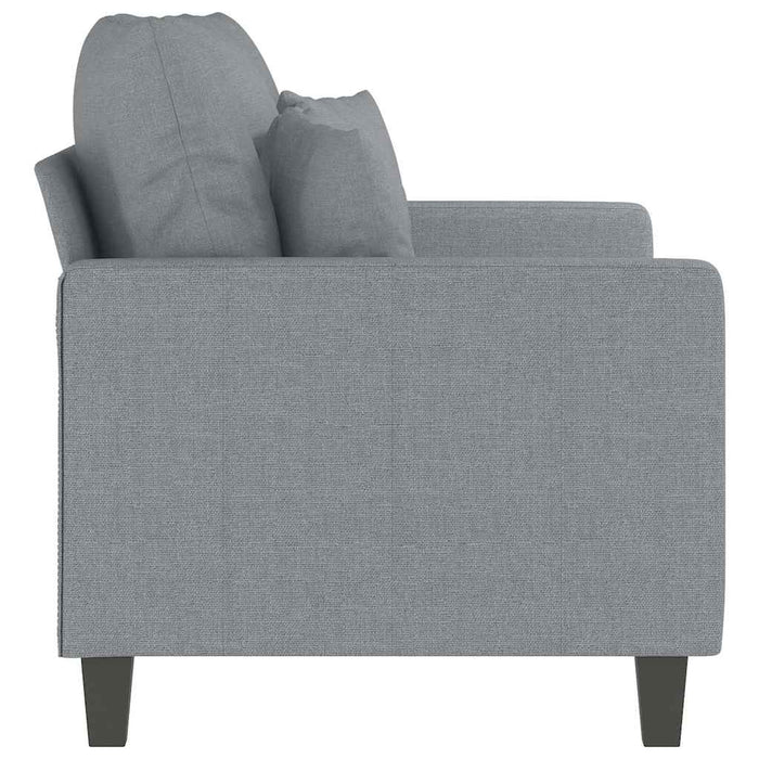 Canapea cu 2 locuri, gri deschis, 120 cm, material textil - WALTI WALTI