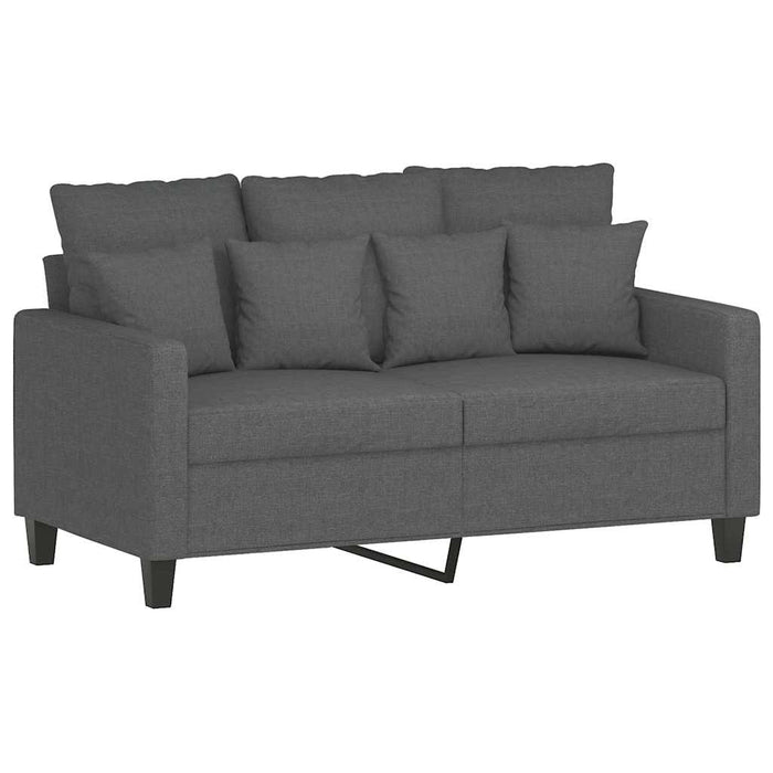 Canapea cu 2 locuri, gri închis, 120 cm, material textil - WALTI WALTI