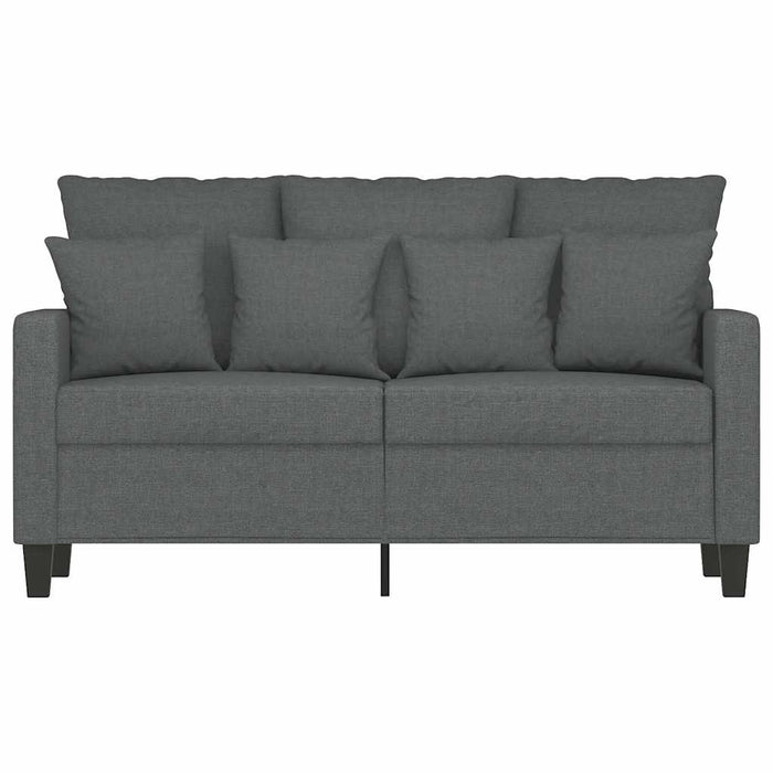 Canapea cu 2 locuri, gri închis, 120 cm, material textil - WALTI WALTI