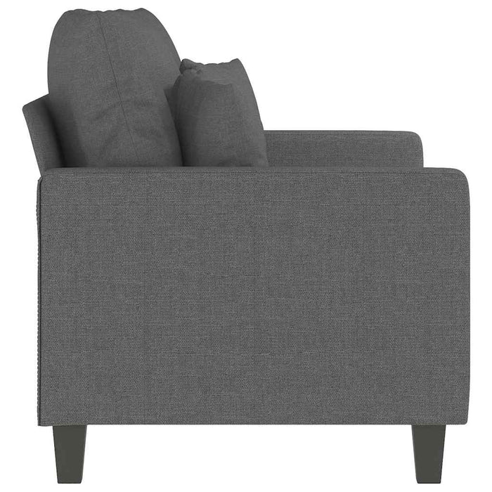 Canapea cu 2 locuri, gri închis, 120 cm, material textil - WALTI WALTI