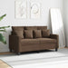 Canapea cu 2 locuri, maro, 120 cm, material textil - WALTI WALTI