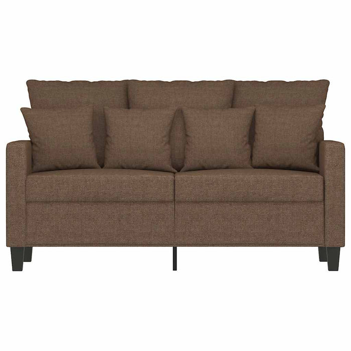 Canapea cu 2 locuri, maro, 120 cm, material textil - WALTI WALTI
