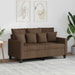 Canapea cu 2 locuri, maro, 120 cm, material textil - WALTI WALTI