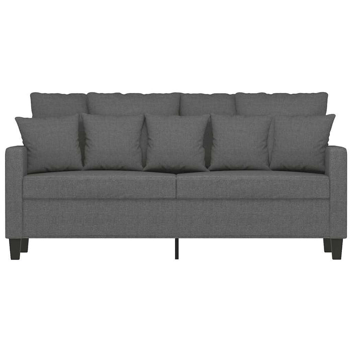 Canapea cu 2 locuri, gri închis, 140 cm, material textil - WALTI WALTI