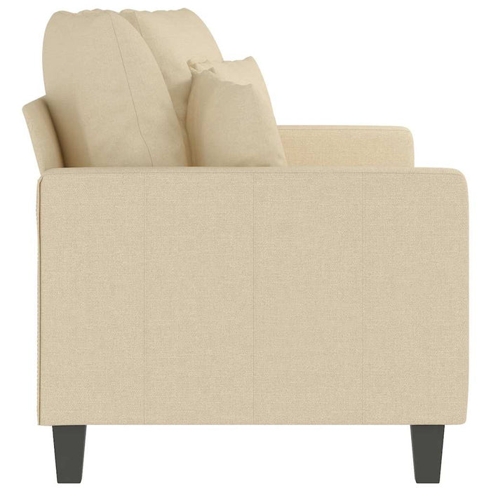 Canapea cu 2 locuri, crem, 140 cm, material textil - WALTI WALTI