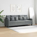 Canapea cu 3 locuri, gri deschis, material 180CM textil - WALTI WALTI