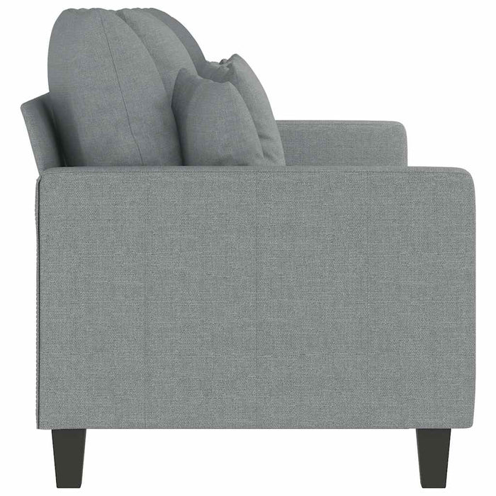 Canapea cu 3 locuri, gri deschis, material 180CM textil - WALTI WALTI