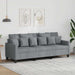 Canapea cu 3 locuri, gri deschis, material 180CM textil - WALTI WALTI