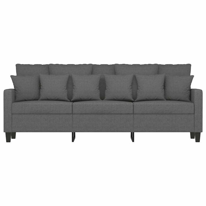 Canapea cu 3 locuri, gri închis, 180 cm, material textil - WALTI WALTI
