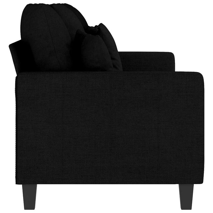 Canapea cu 3 locuri, negru, 180 cm, material textil - WALTI WALTI