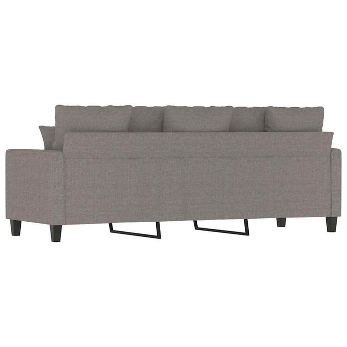 Canapea cu 3 locuri, taupe, 180 cm, material textil WALTI