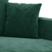 Fotoliu canapea, verde închis, 60 cm, catifea - WALTI WALTI
