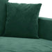 Canapea cu 2 locuri, verde închis, 140 cm, catifea - WALTI WALTI