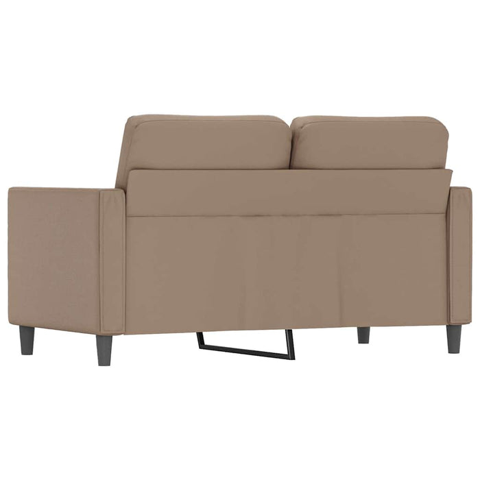 Canapea cu 2 locuri, cappuccino, 120 cm, piele ecologică WALTI