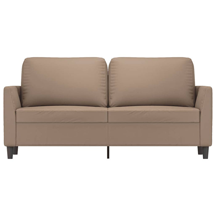 Canapea cu 2 locuri, cappuccino, 140 cm, piele ecologică - WALTI WALTI