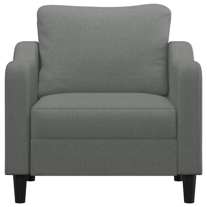 Fotoliu canapea, gri închis, 60 cm, material textil - WALTI WALTI
