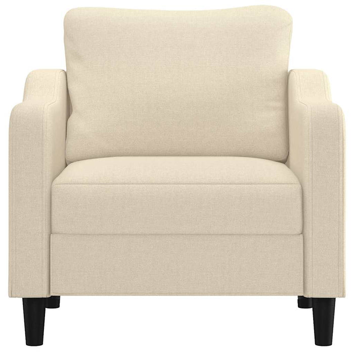 Fotoliu canapea, crem, 60 cm, material textil - WALTI WALTI