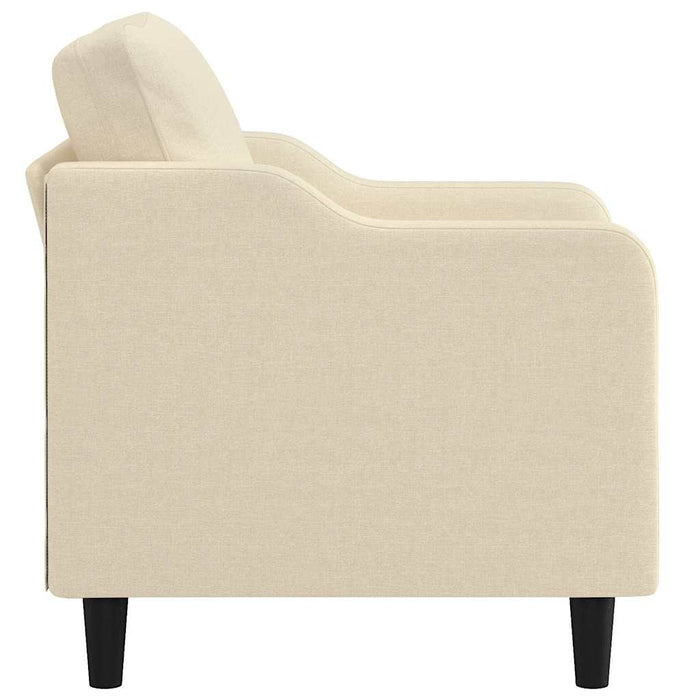 Fotoliu canapea, crem, 60 cm, material textil - WALTI WALTI