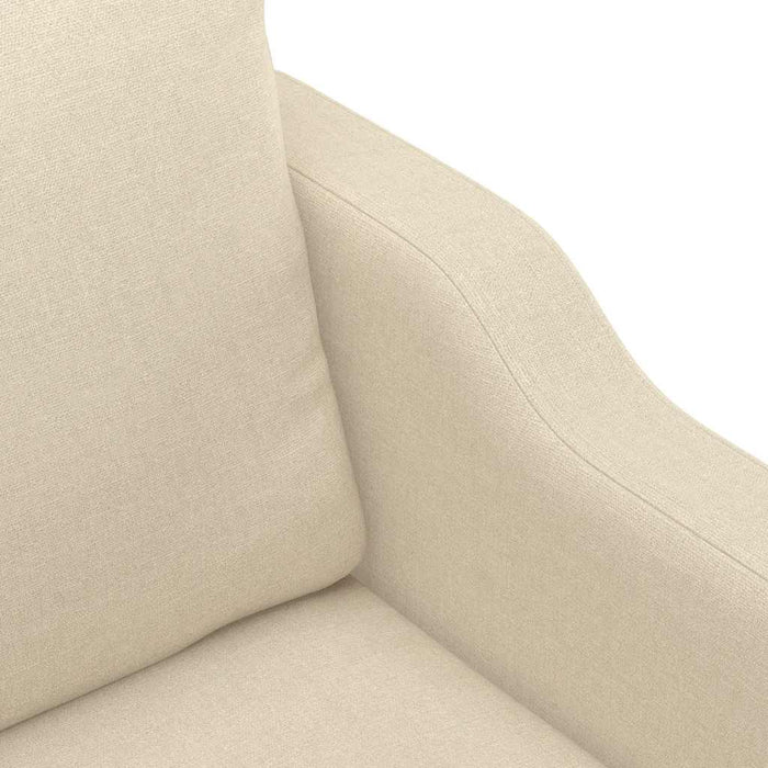 Fotoliu canapea, crem, 60 cm, material textil - WALTI WALTI