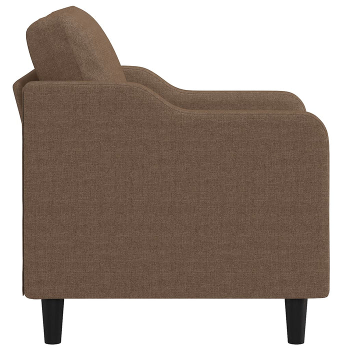 Fotoliu canapea, maro, 60 cm, material textil - WALTI WALTI