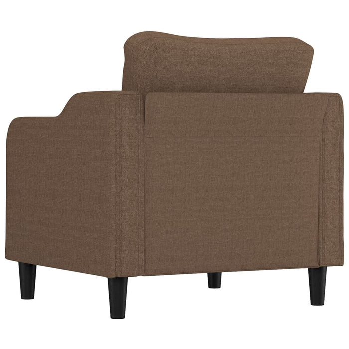 Fotoliu canapea, maro, 60 cm, material textil - WALTI WALTI