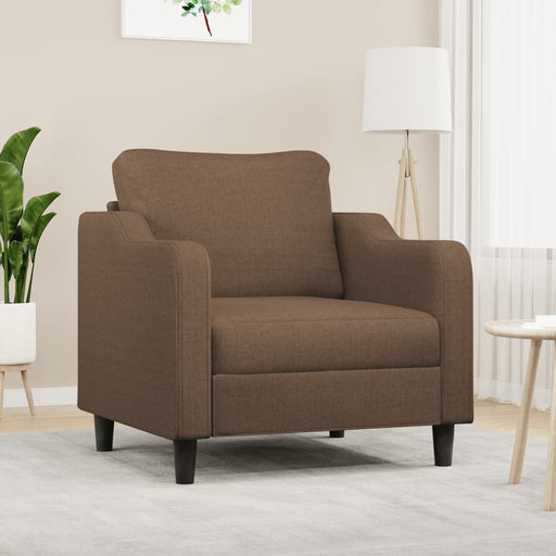 Fotoliu canapea, maro, 60 cm, material textil - WALTI WALTI