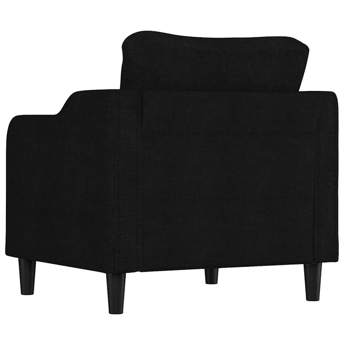 Fotoliu canapea, negru, 60 cm, material textil - WALTI WALTI
