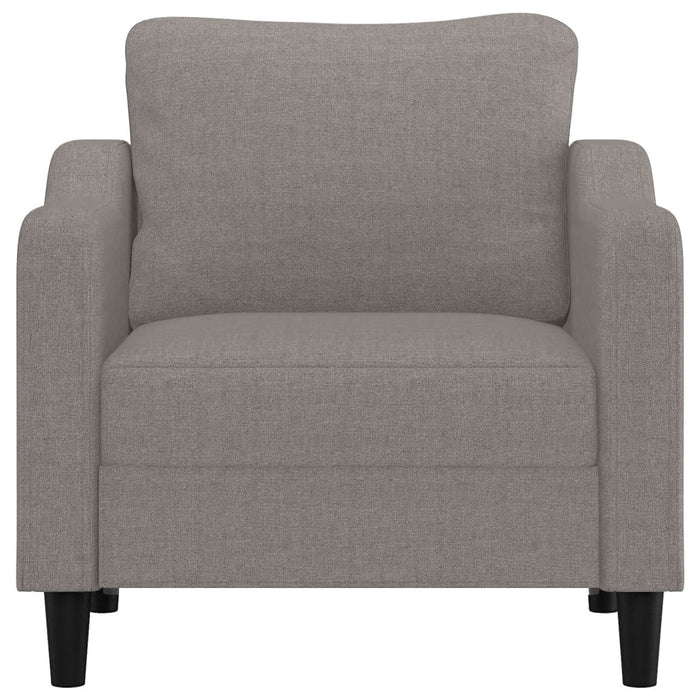 Fotoliu canapea, gri taupe, 60 cm, material textil - WALTI WALTI