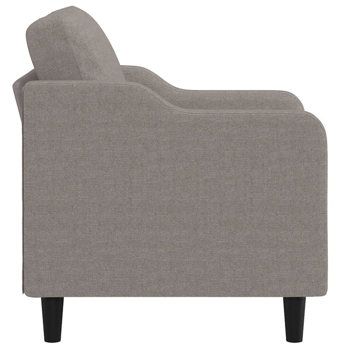 Fotoliu canapea, gri taupe, 60 cm, material textil - WALTI WALTI