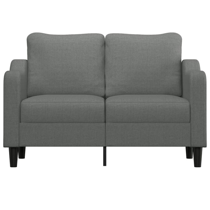 Canapea cu 2 locuri, gri închis, 120 cm, material textil - WALTI WALTI