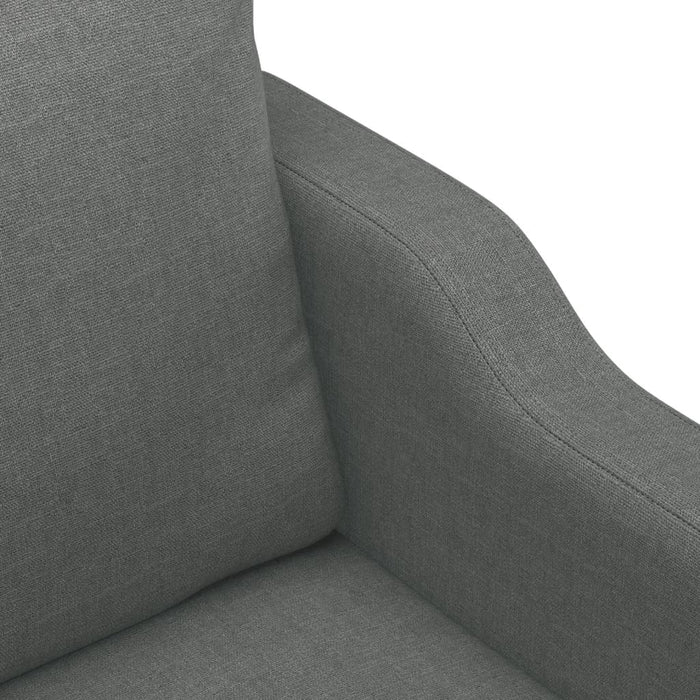 Canapea cu 2 locuri, gri închis, 120 cm, material textil - WALTI WALTI
