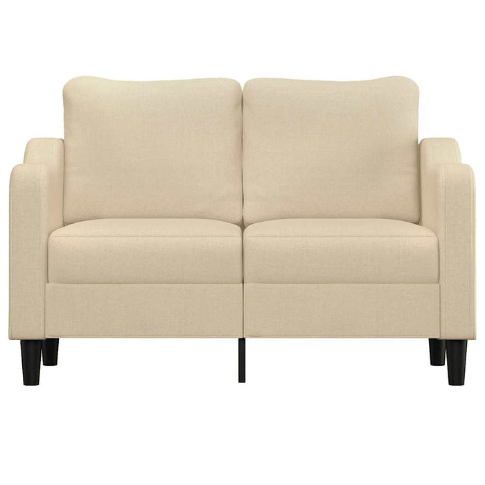 Canapea cu 2 locuri, crem, 120 cm, material textil - WALTI WALTI