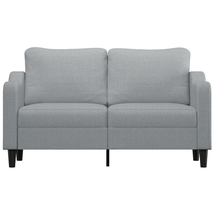Canapea cu 2 locuri, gri deschis, 140 cm, material textil - WALTI WALTI