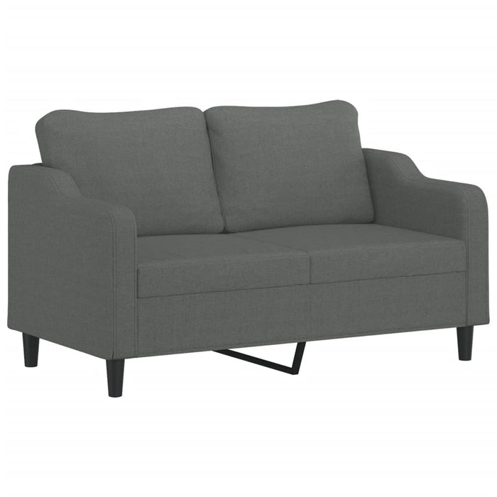 Canapea cu 2 locuri, gri închis, 140 cm, material textil - WALTI WALTI