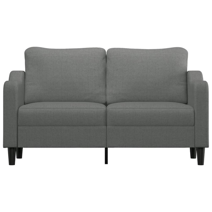 Canapea cu 2 locuri, gri închis, 140 cm, material textil - WALTI WALTI